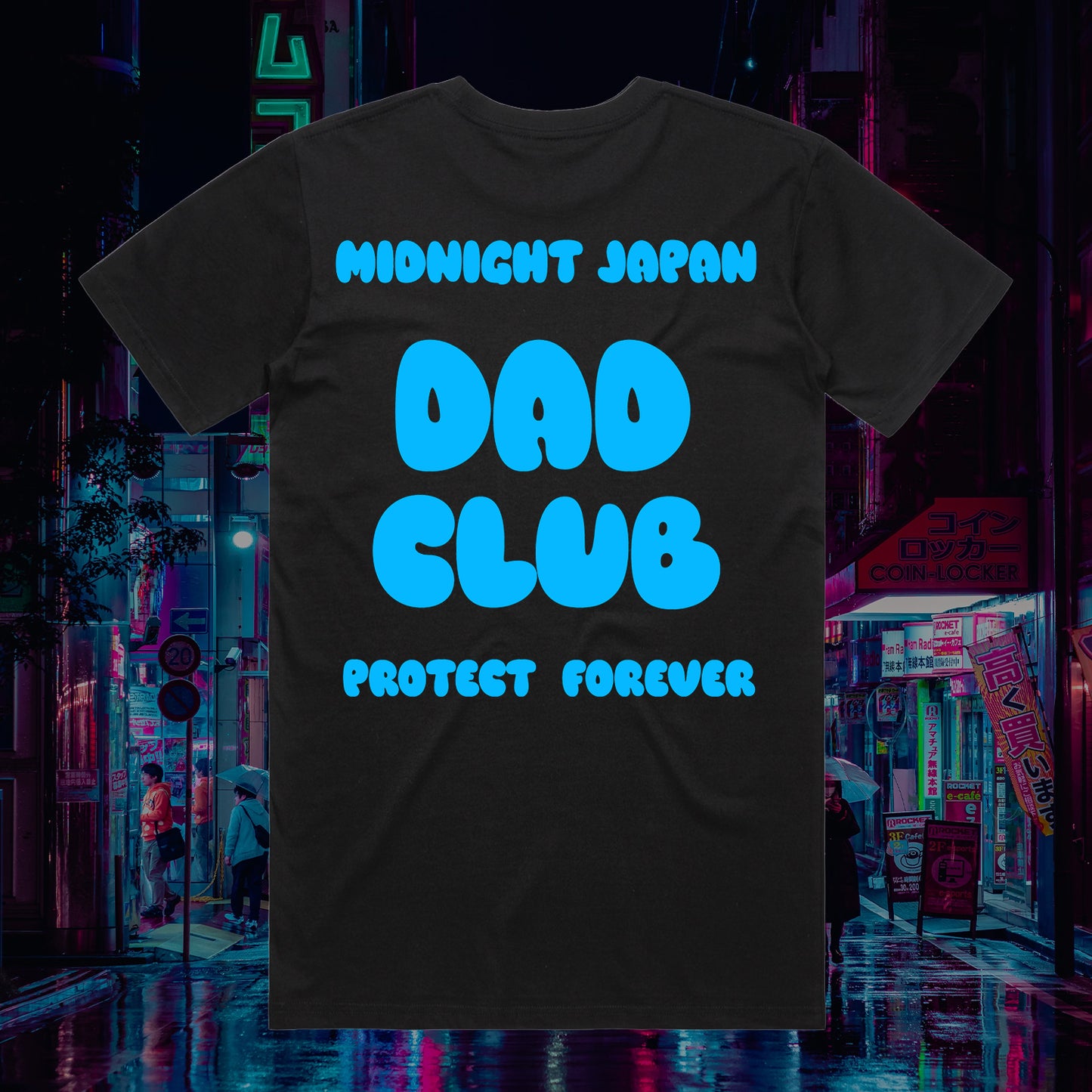 MIDNIGHT JAPAN "BLUEY" DAD CLUB TEE "PRE ORDER"