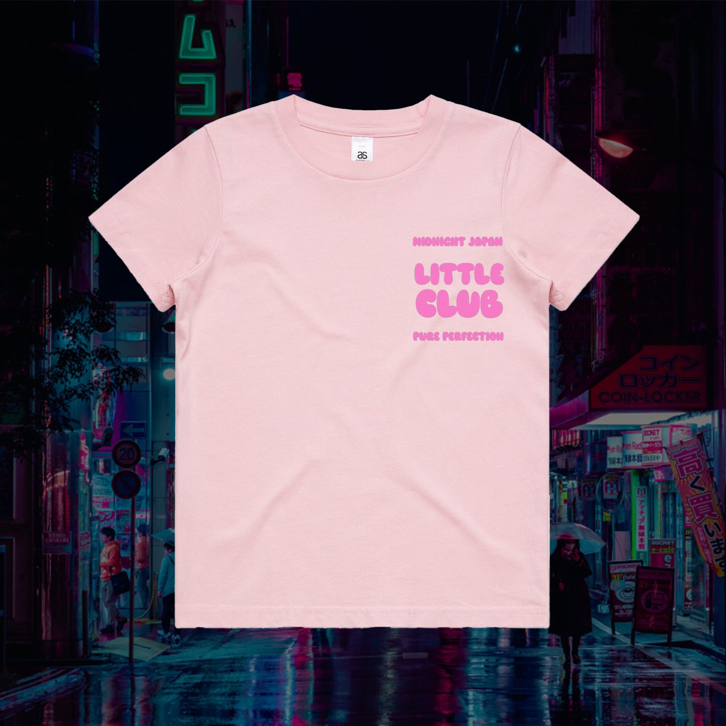 MIDNIGHT JAPAN "PEPPER PIG" LITTLE CLUB TEE "PRE ORDER"