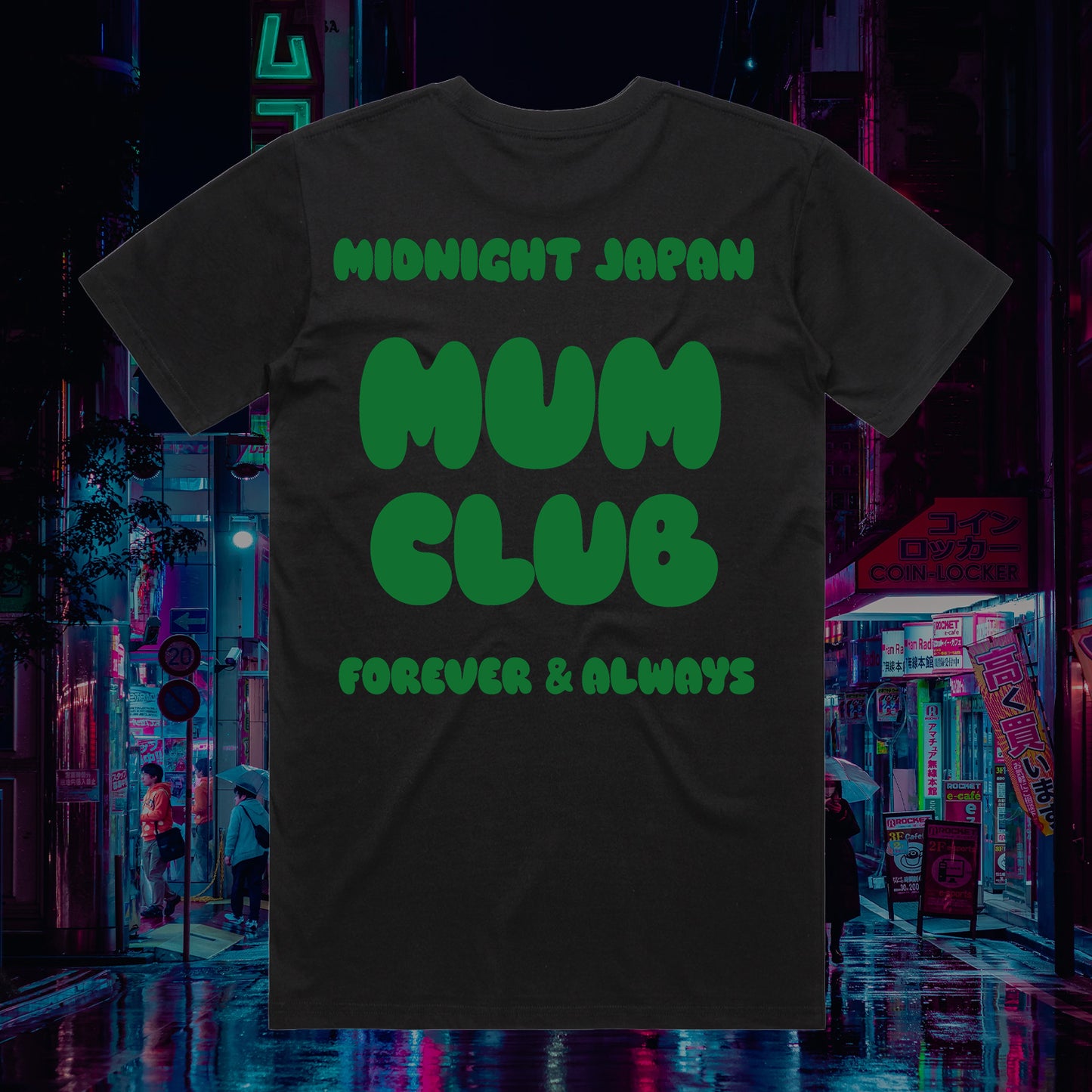 MIDNIGHT JAPAN "REX" MUM CLUB TEE "PRE ORDER"