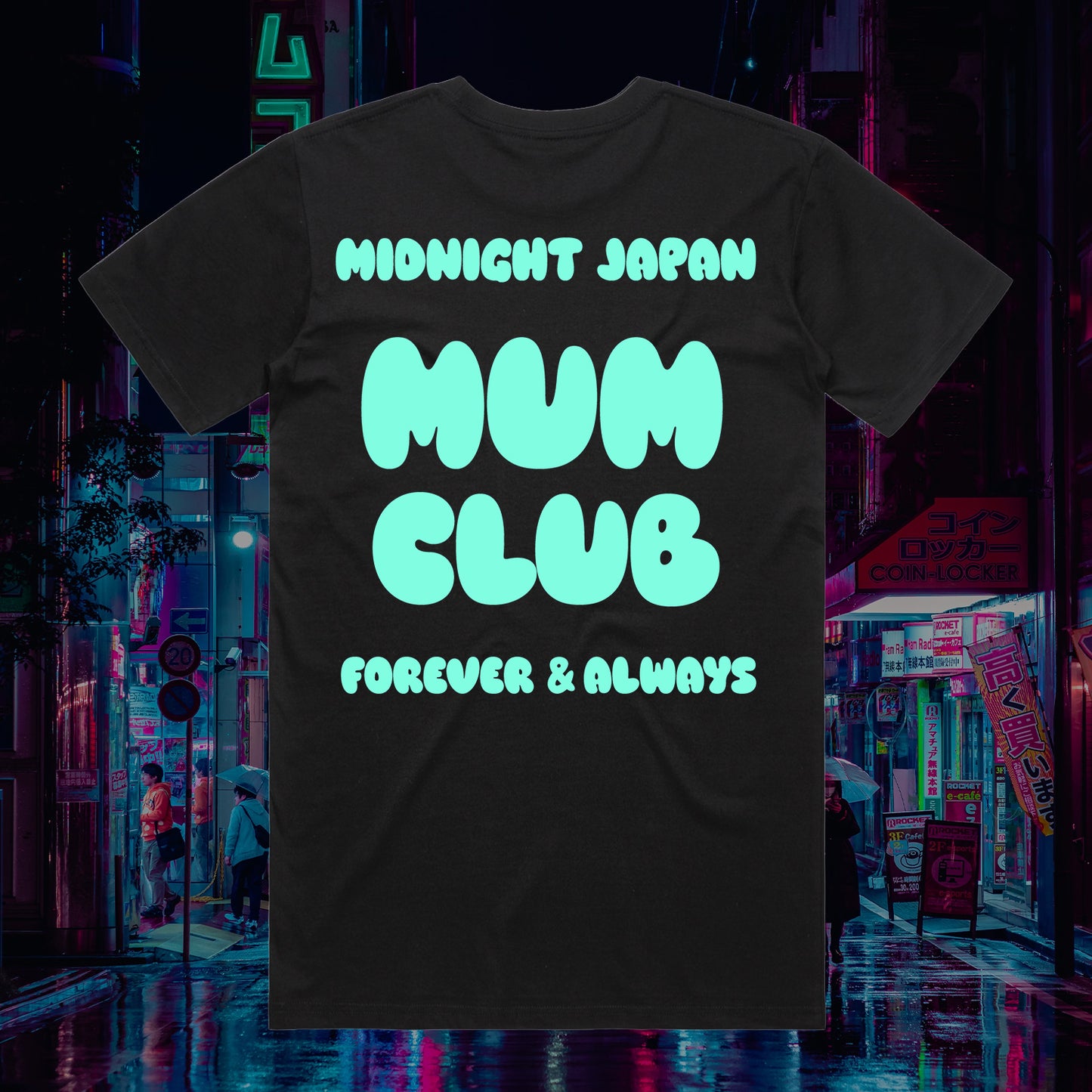 MIDNIGHT JAPAN " SULLY" MUM CLUB TEE "PRE ORDER"