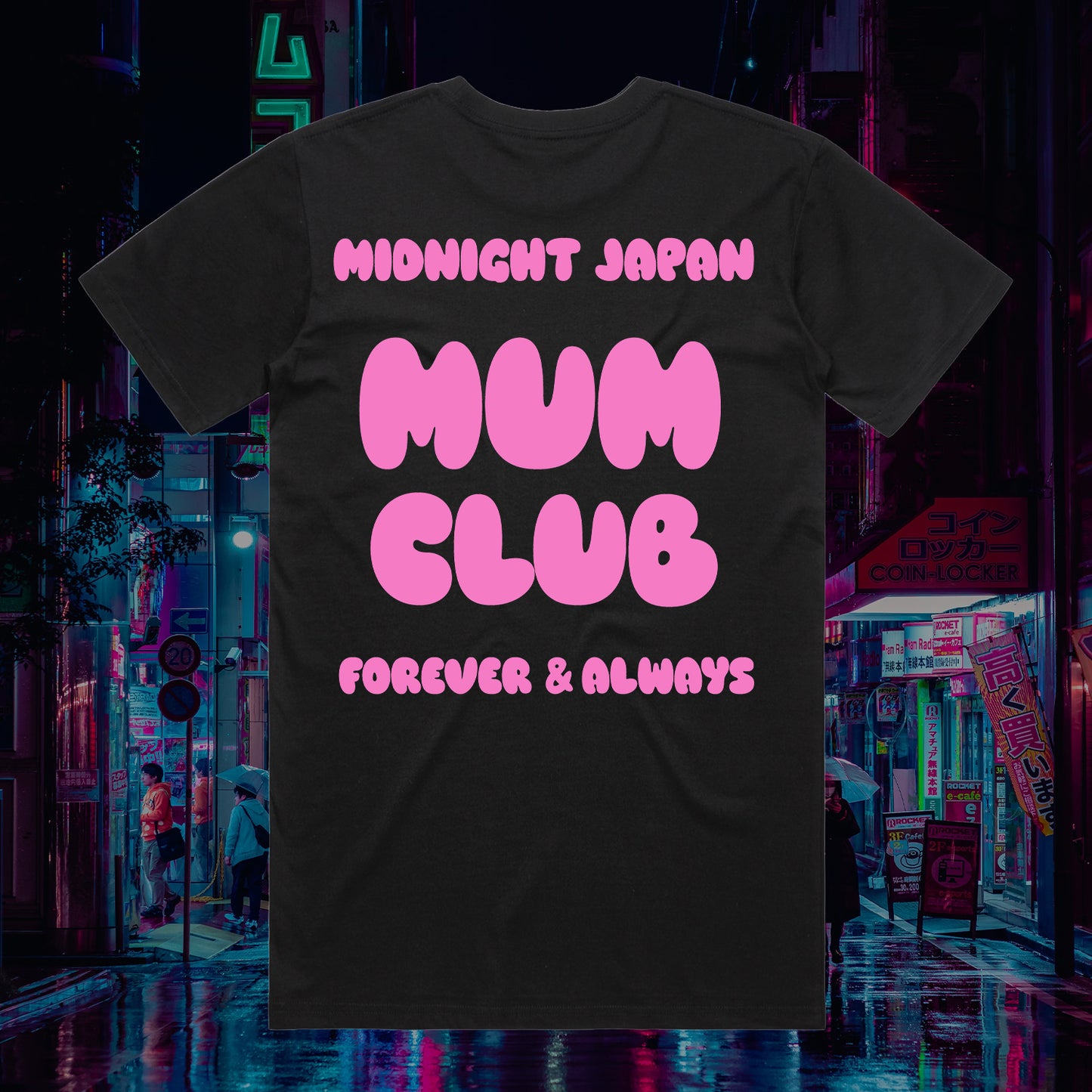 MIDNIGHT JAPAN "PRINCESS PEACH" MUM CLUB TEE "PRE ORDER"