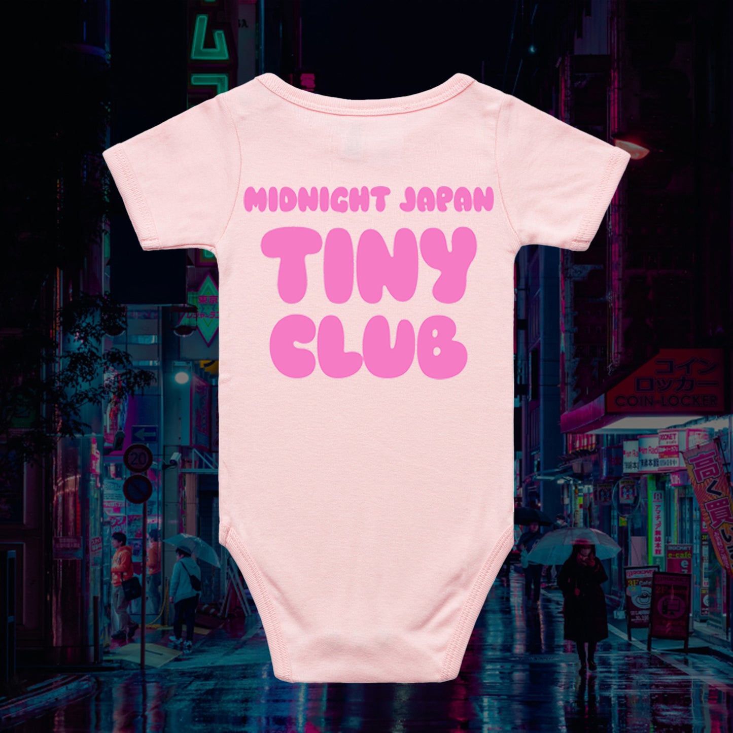 MIDNIGHT JAPAN "PEPPER PIG" TINY CLUB ONESIE "PRE ORDER"