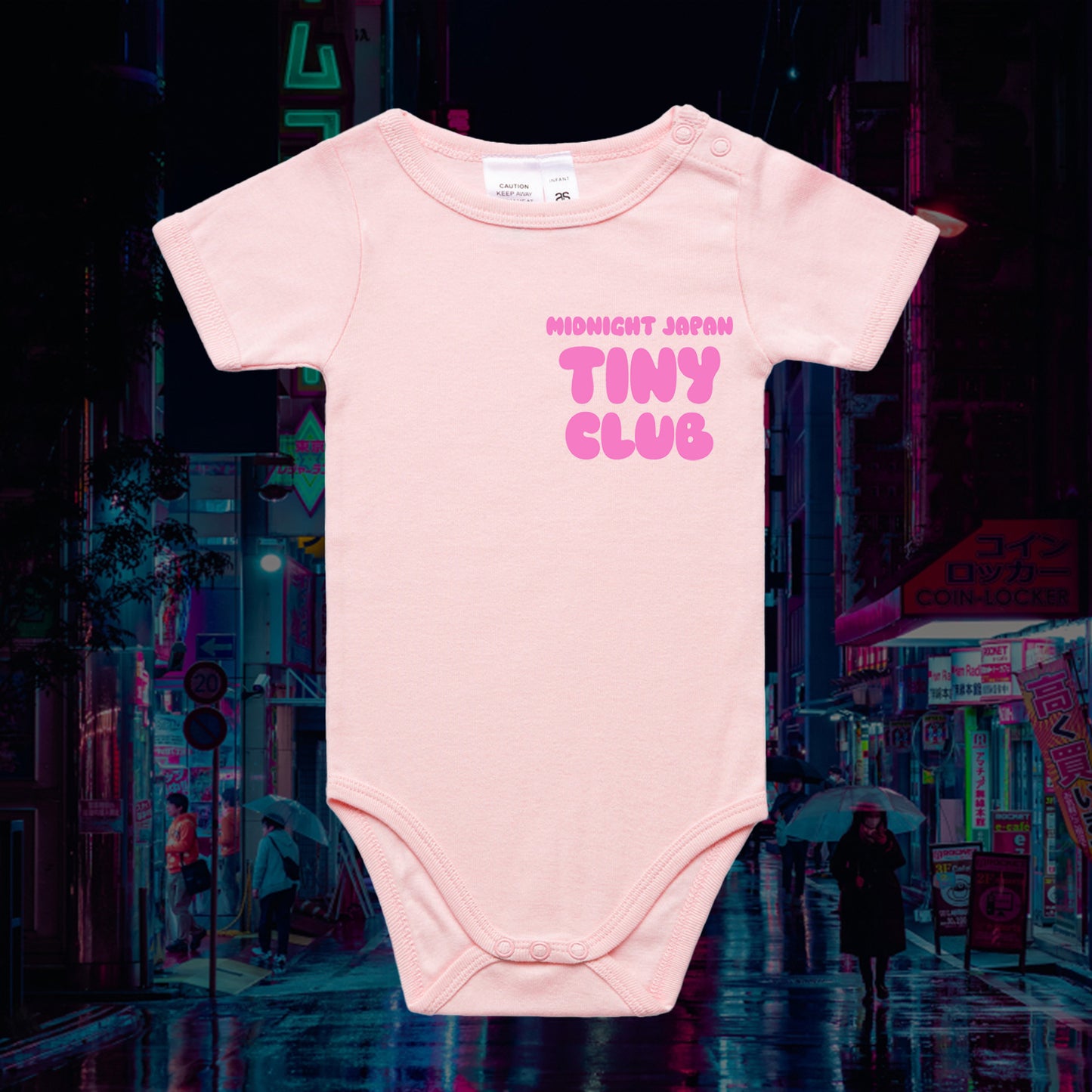 MIDNIGHT JAPAN "PEPPER PIG" TINY CLUB ONESIE "PRE ORDER"