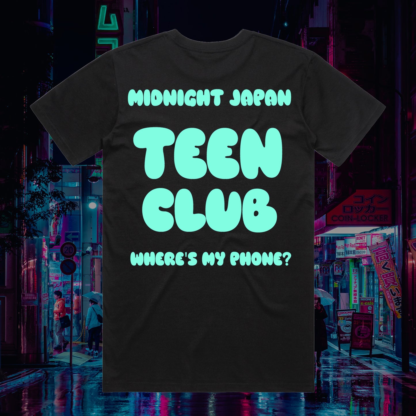 MIDNIGHT JAPAN " SULLY" TEEN CLUB TEE "PRE ORDER"