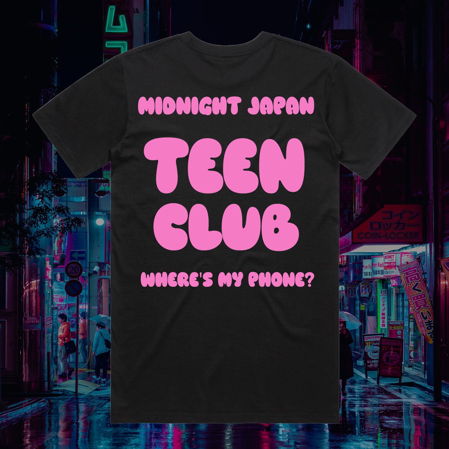 MIDNIGHT JAPAN "PRINCESS PEACH" TEEN CLUB TEE "PRE ORDER"