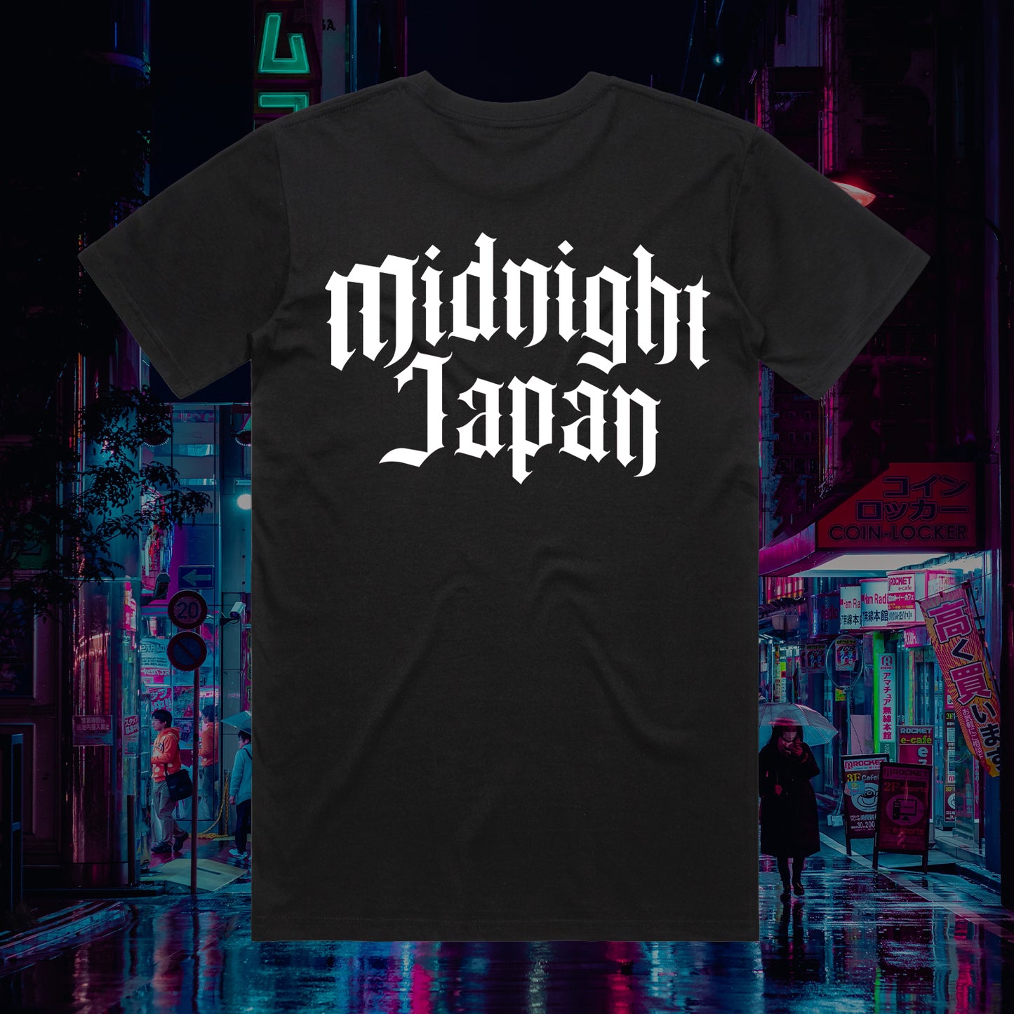 Midnight Japan "BUILT FROM NOTHING" Tee