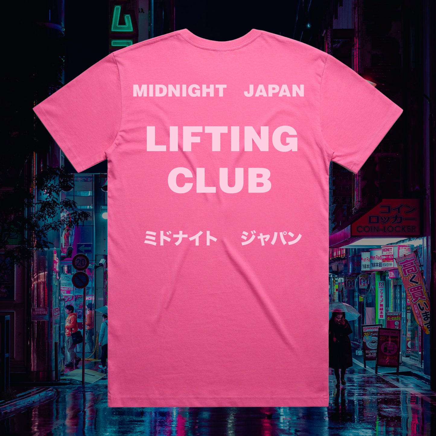 MIDNIGHT JAPAN "PINK PANTHER" LIFTING TEE ( PRE ORDER )