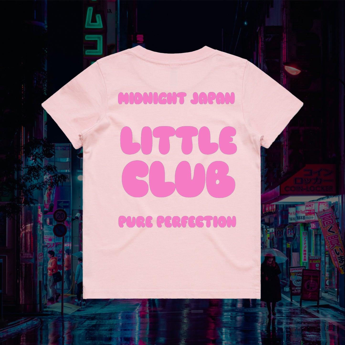 MIDNIGHT JAPAN "PEPPER PIG"  LITTLE CLUB TEE "PRE ORDER"