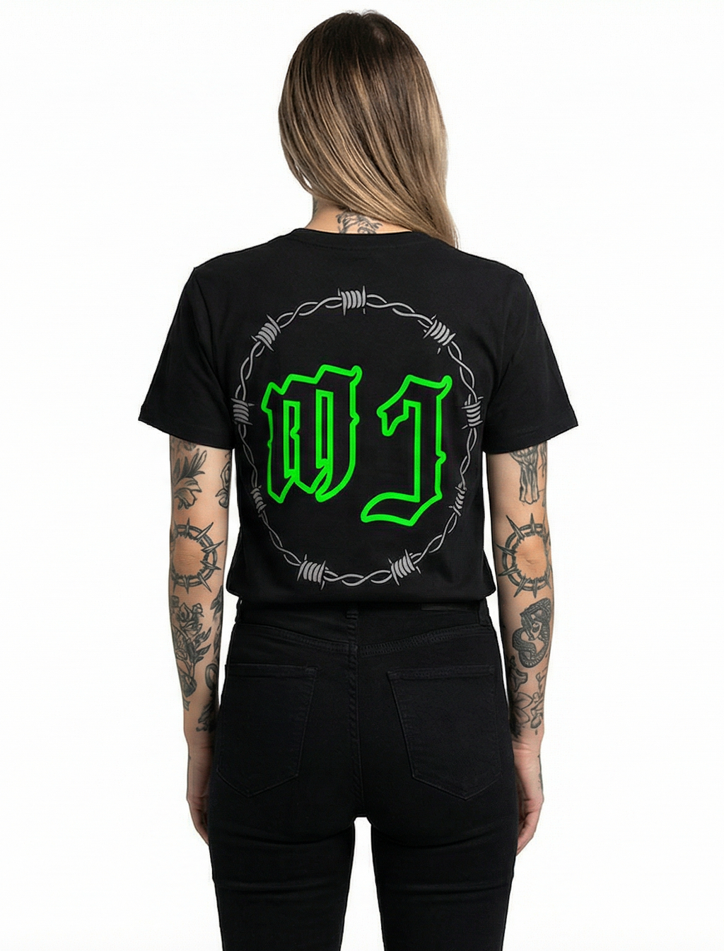 Midnight Japan "BARB NEON" TEE "PRE ORDER"