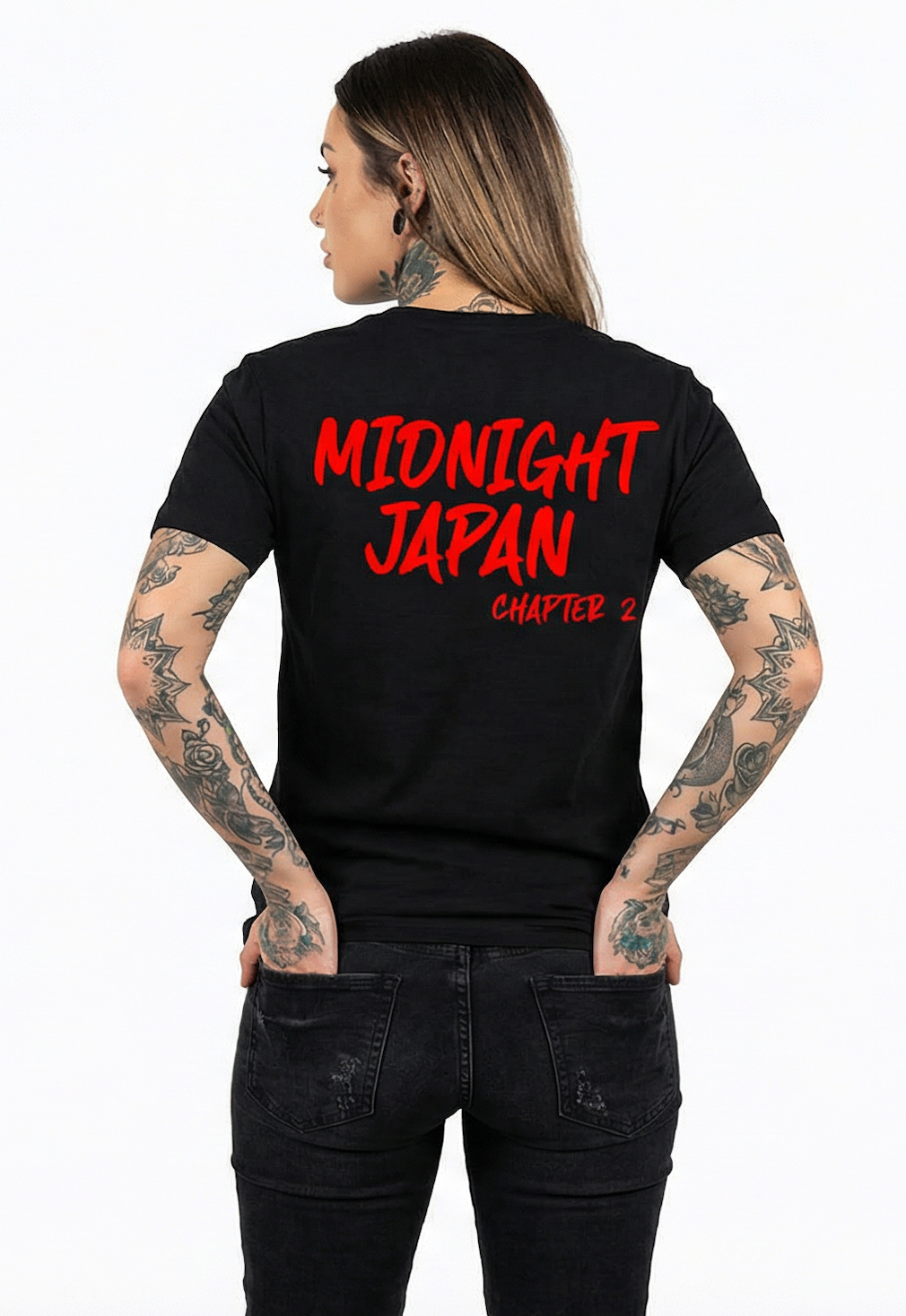 Midnight Japan "CHAPTER 2 RED" TEE "PRE ORDER"