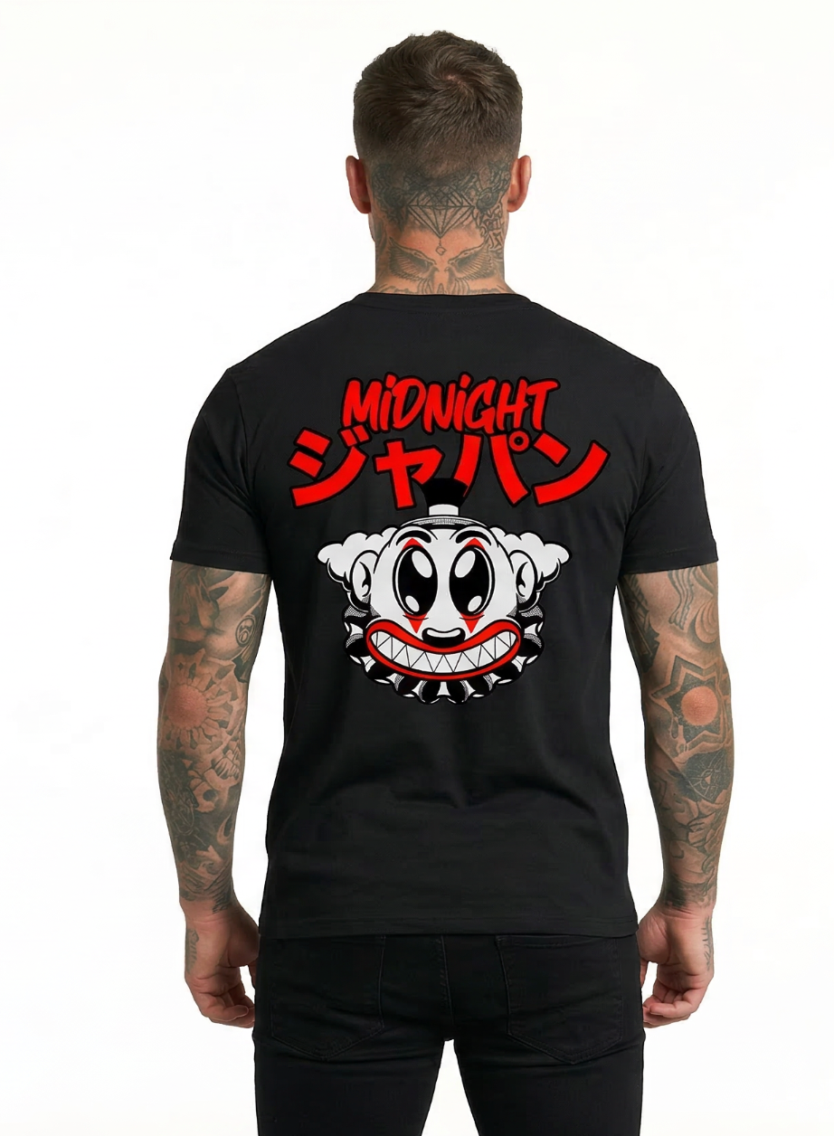 Midnight Japan "CLOWING AROUND" TEE (BLACK) "PRE ORDER"