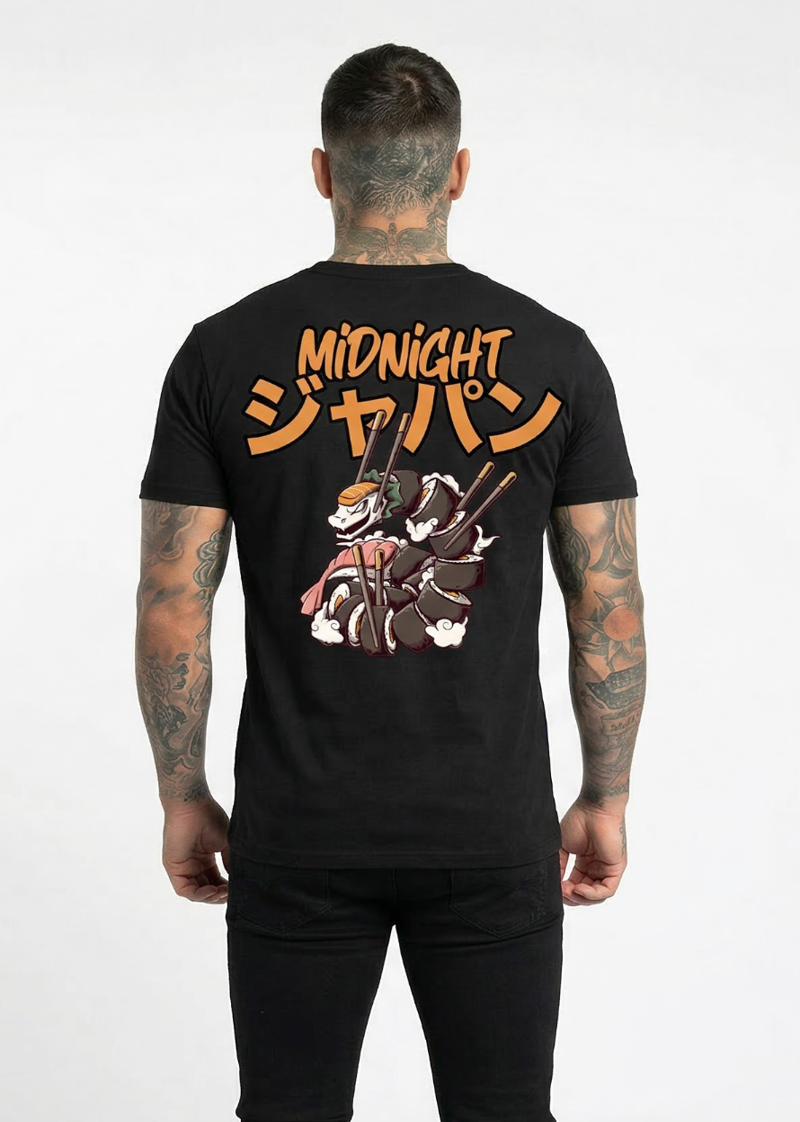 Midnight Japan "NO SOY SAUCE" TEE (BLACK) "PRE ORDER"