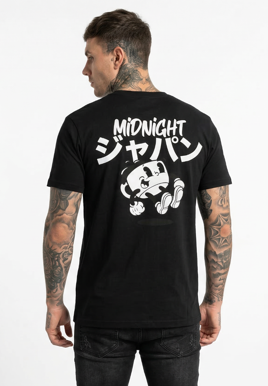 Midnight Japan "ESPRESSO NOT DEPRESSO" TEE (black) "PRE ORDER"