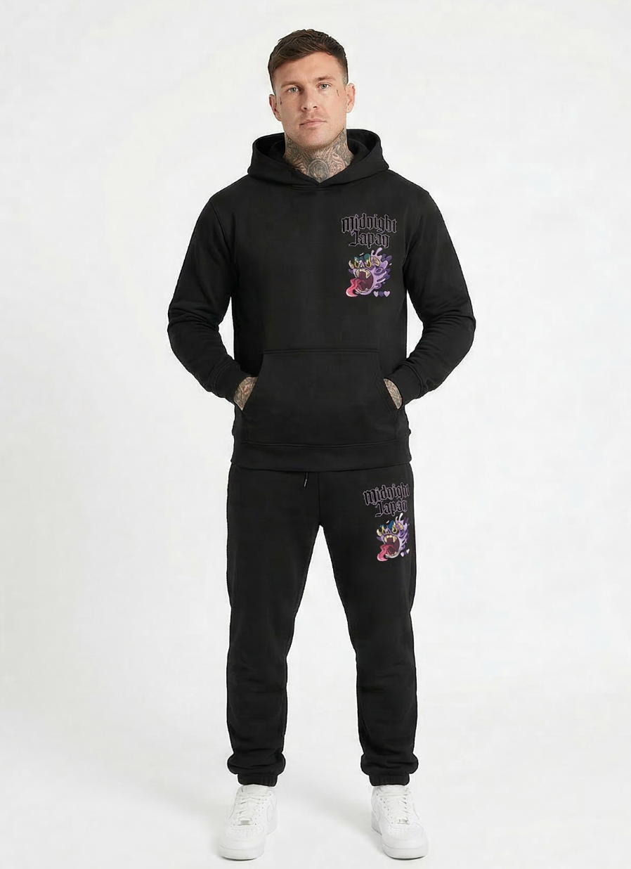 Midnight Japan "PURPLE MONSTER" HOODIE (BLACK) PRE-ORDER