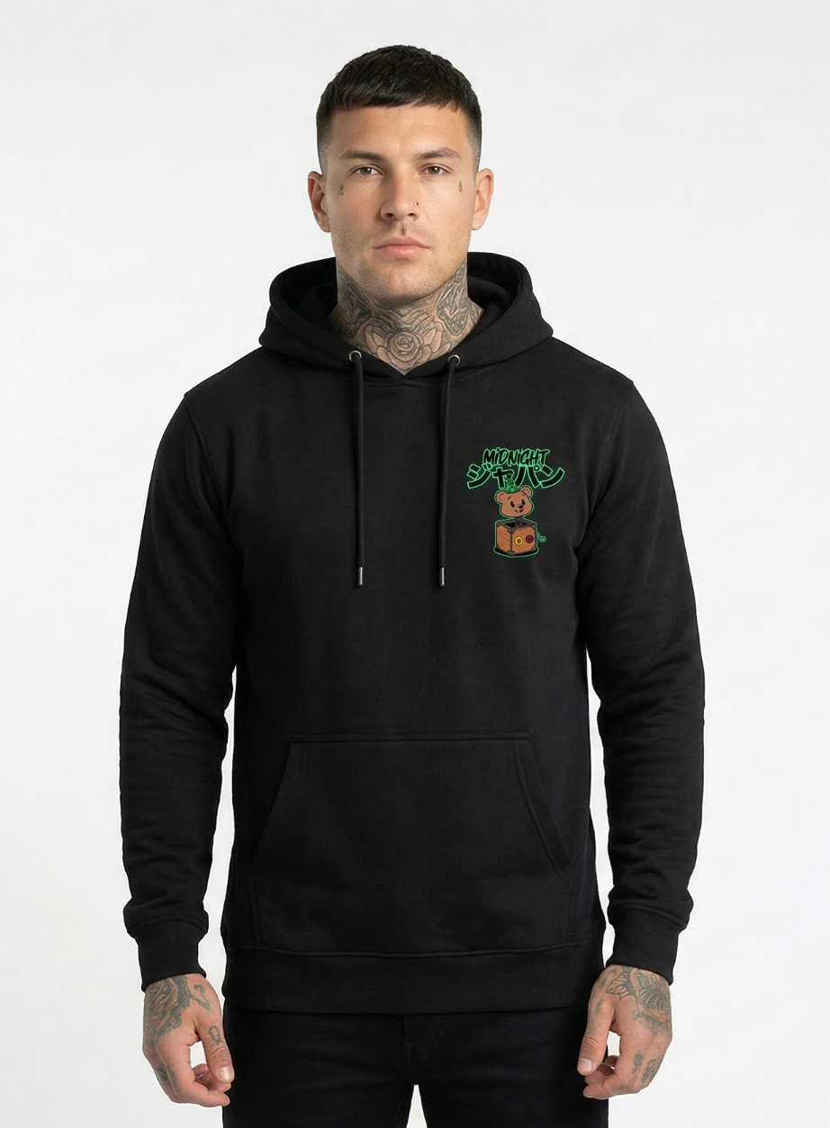 Midnight Japan "JAX IN A BOX" HOODIE (BLACK) PRE-ORDER
