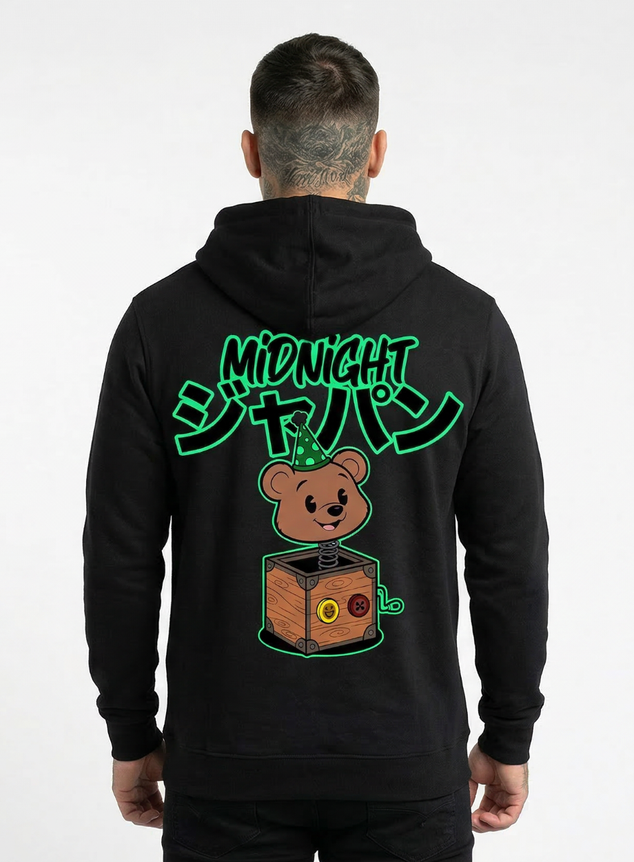 Midnight Japan "JAX IN A BOX" HOODIE (BLACK) PRE-ORDER