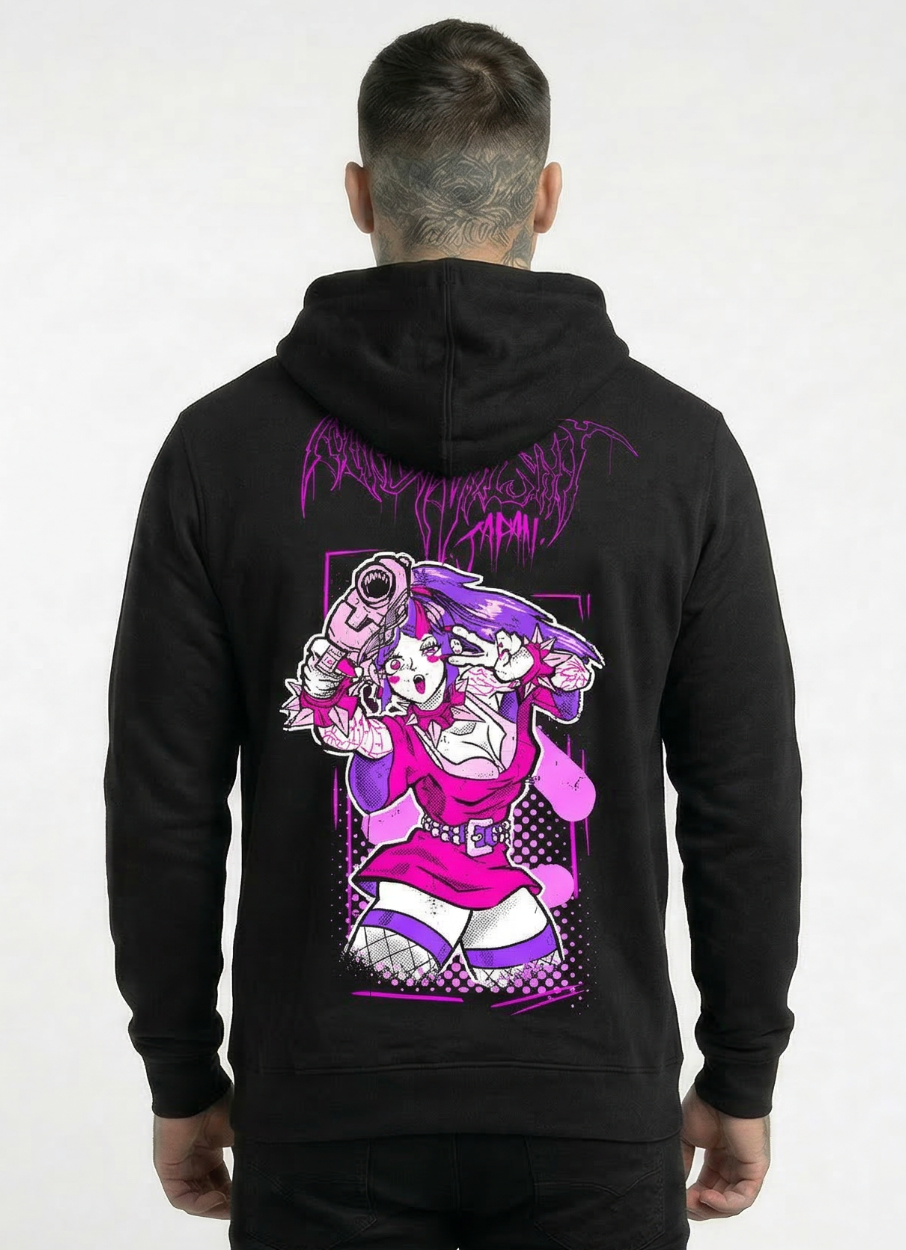 Midnight Japan "TOM G TATTOO" HOODIE (BLACK) PRE-ORDER
