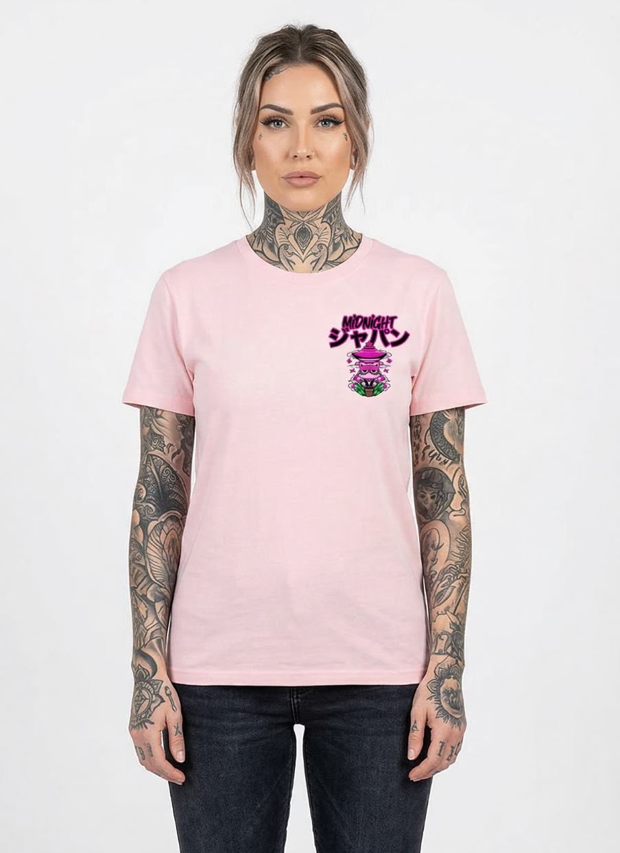 Midnight Japan "PINK WARRIOR" TEE (PINK) "PRE ORDER"