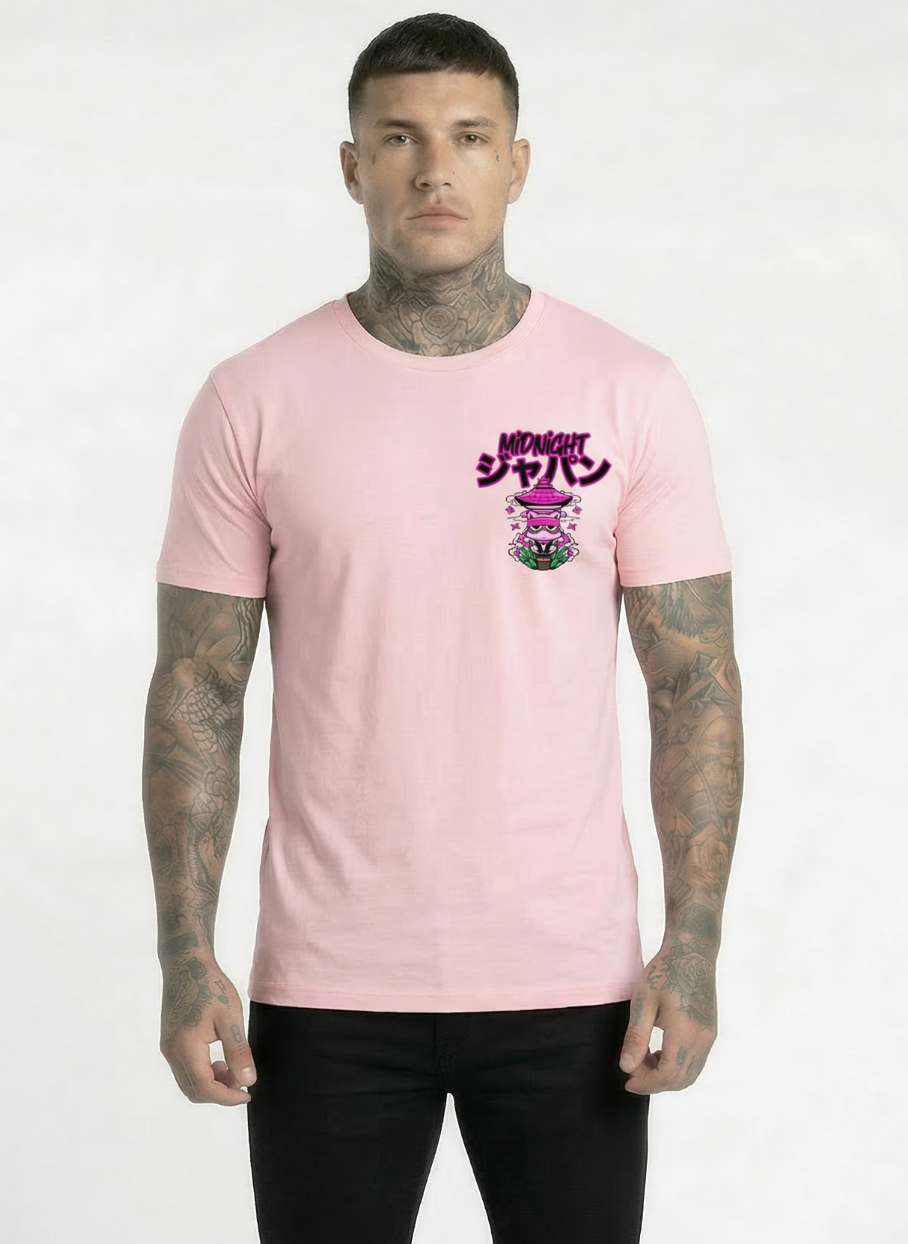 Midnight Japan "PINK WARRIOR" TEE (PINK) "PRE ORDER"