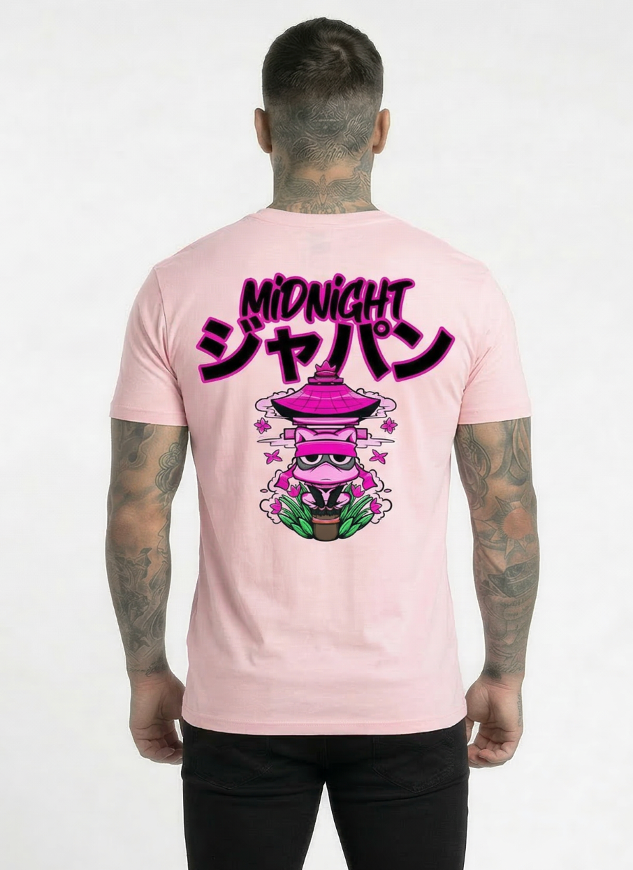 Midnight Japan "PINK WARRIOR" TEE (PINK) "PRE ORDER"