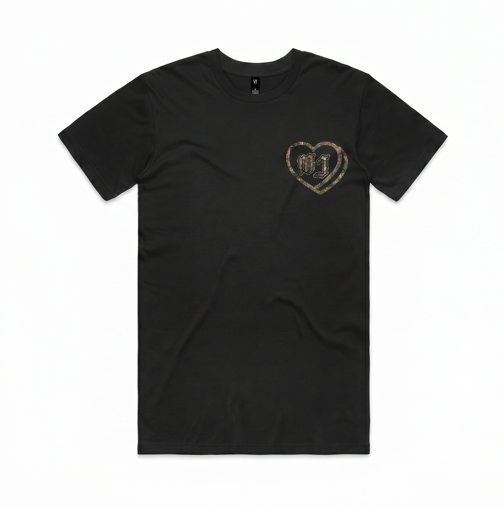 MIDNIGHT JAPAN HEARTCLUB  "REALTREE"  TEE  (PRE-ORDER)