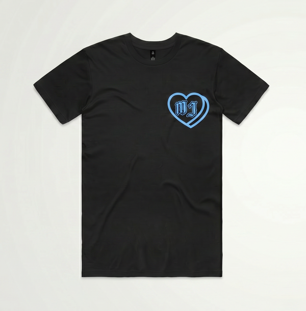 MIDNIGHT JAPAN HEARTCLUB  "UNC"  TEE  (PRE-ORDER)