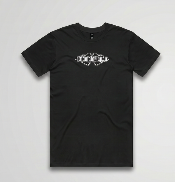 MIDNIGHT JAPAN HEARTCLUB  "LOVE"  TEE  (PRE-ORDER)