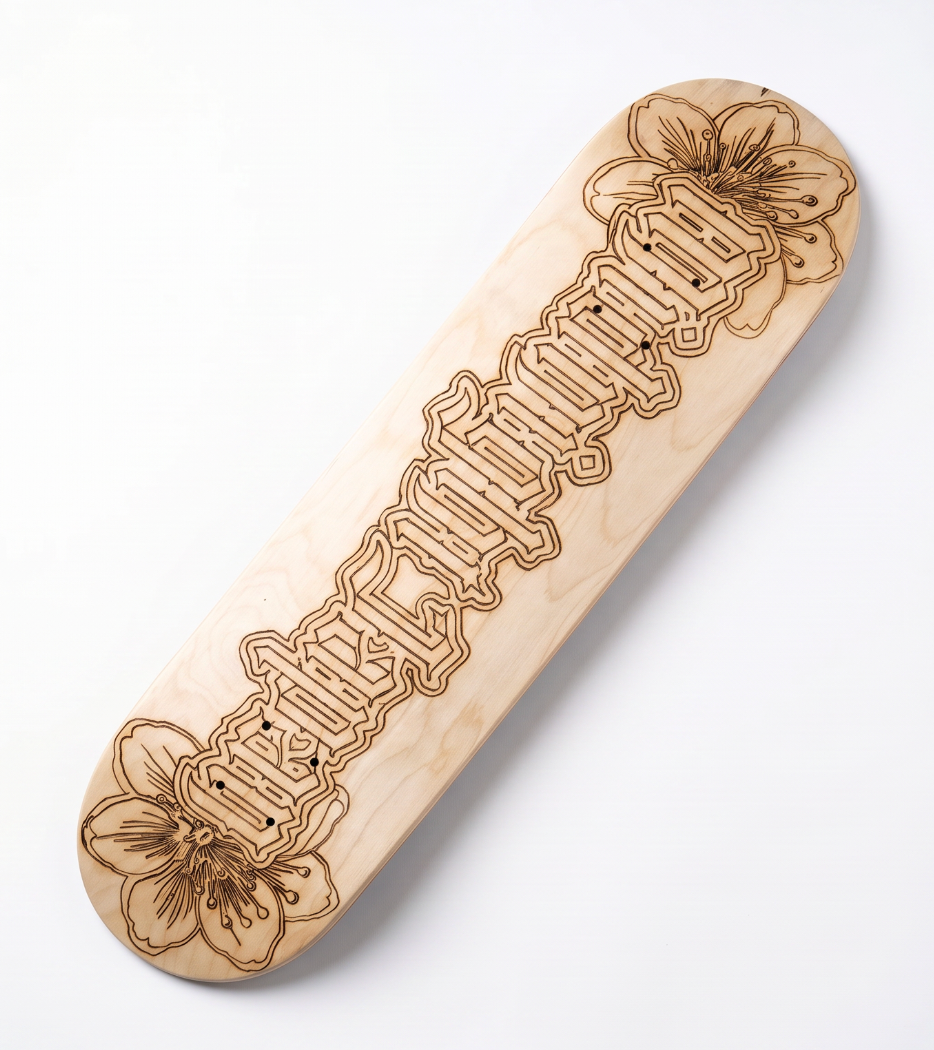 CUSTOM "MIDNIGHT JAPAN" SKATEBOARD "CHERRY BLOSSOM" PRE-ORDER