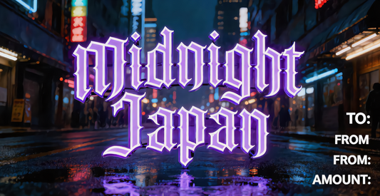 MIDNIGHT JAPAN GIFT CARD