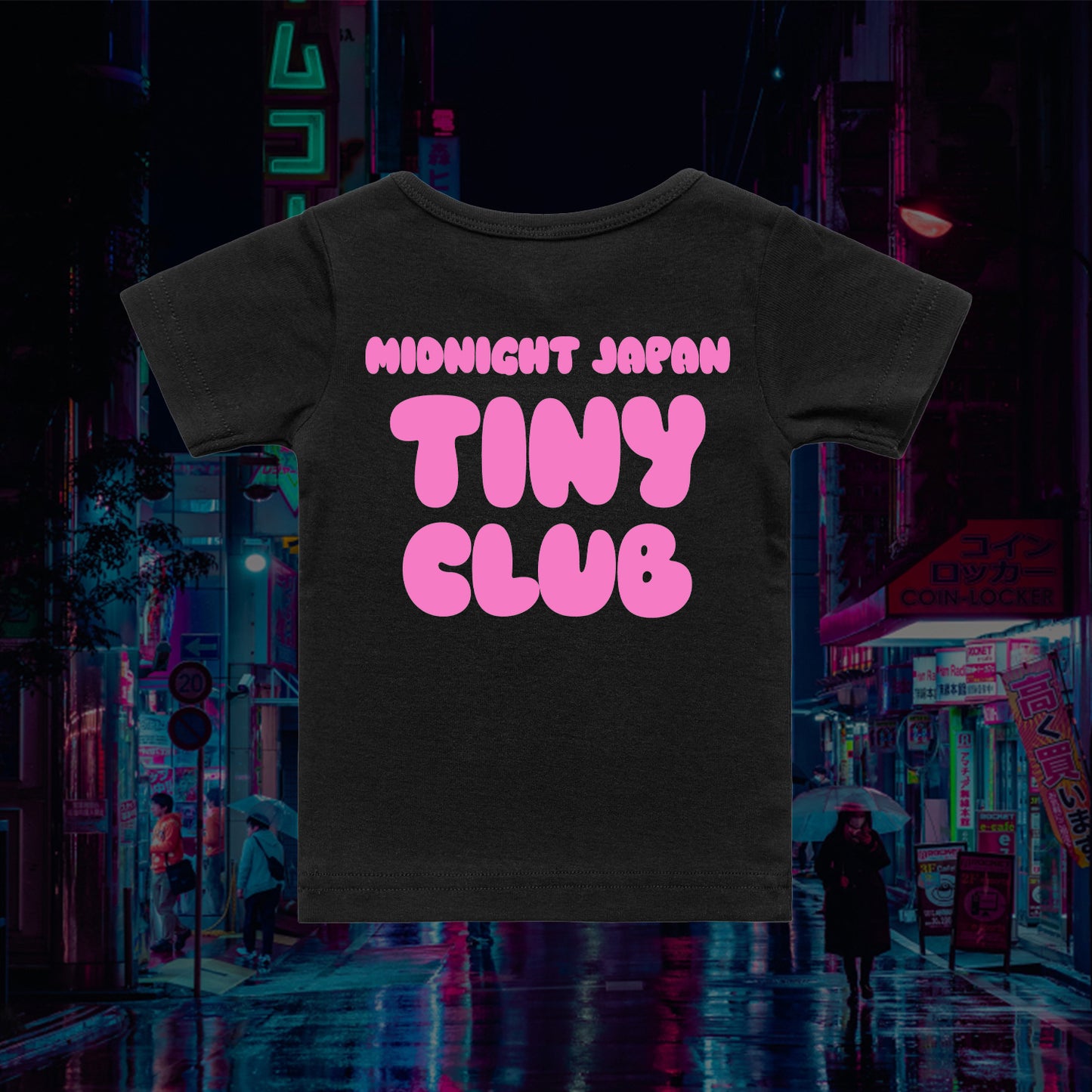MIDNIGHT JAPAN "PRINCESS PEACH" TINY CLUB TEE   "PRE ORDER"
