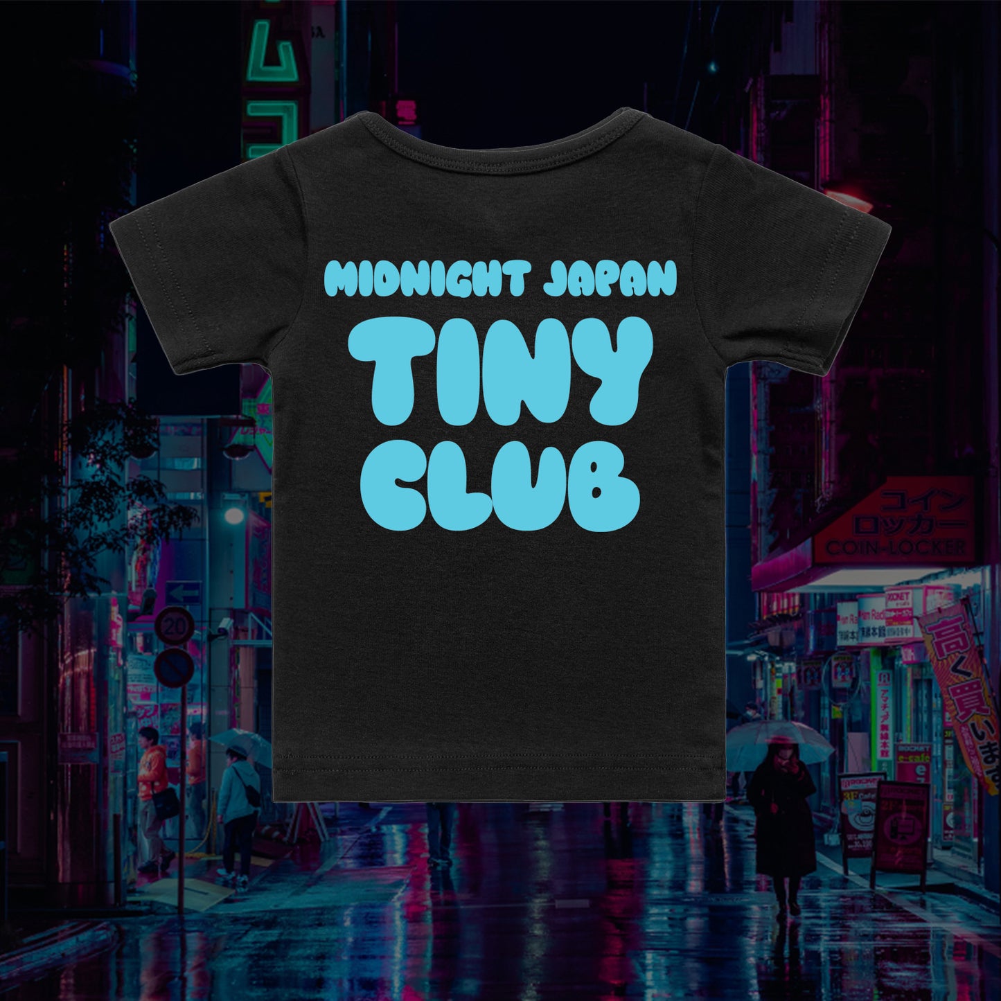 MIDNIGHT JAPAN " BLUEY"  TINY CLUB TEE "PRE ORDER"