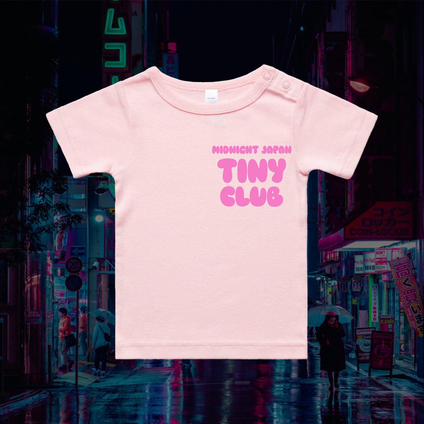 MIDNIGHT JAPAN "PEPPER PIG" TINY CLUB TEE "PRE ORDER"