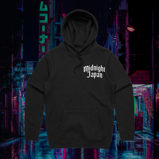 Midnight Japan "BUILT FROM NOTHING" HOODIE