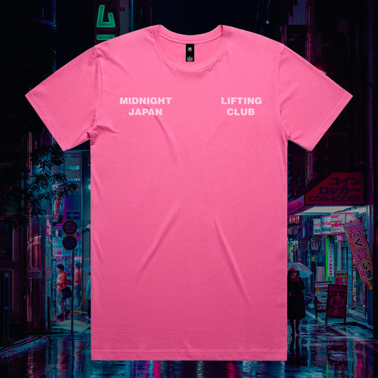 MIDNIGHT JAPAN "PINK PANTHER" LIFTING TEE ( PRE ORDER )